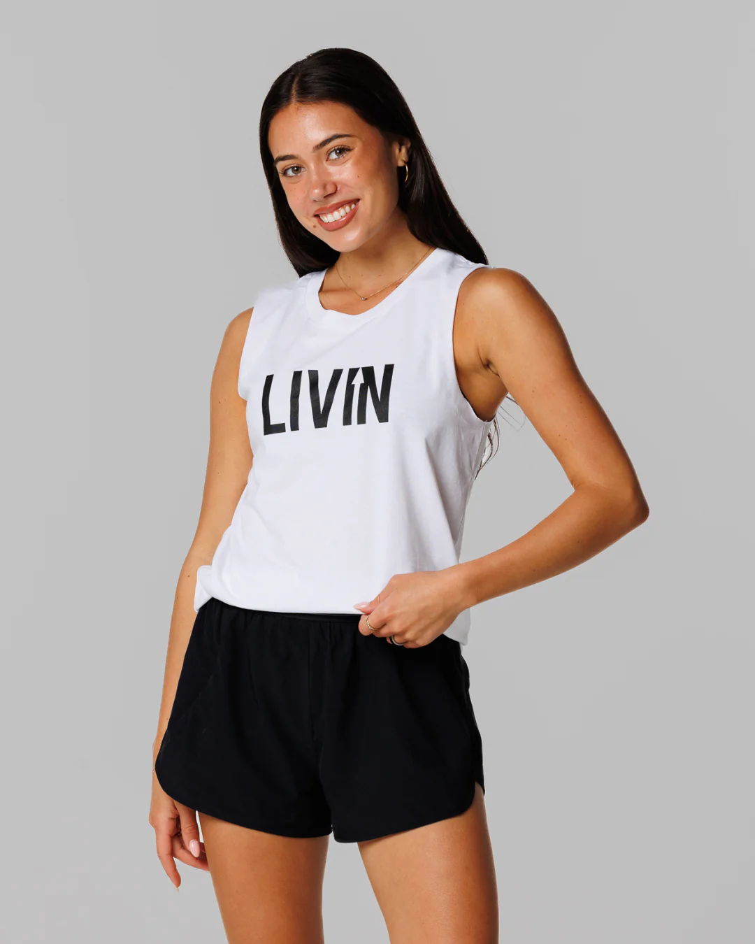Basic Logo Tank Womens - Image 3