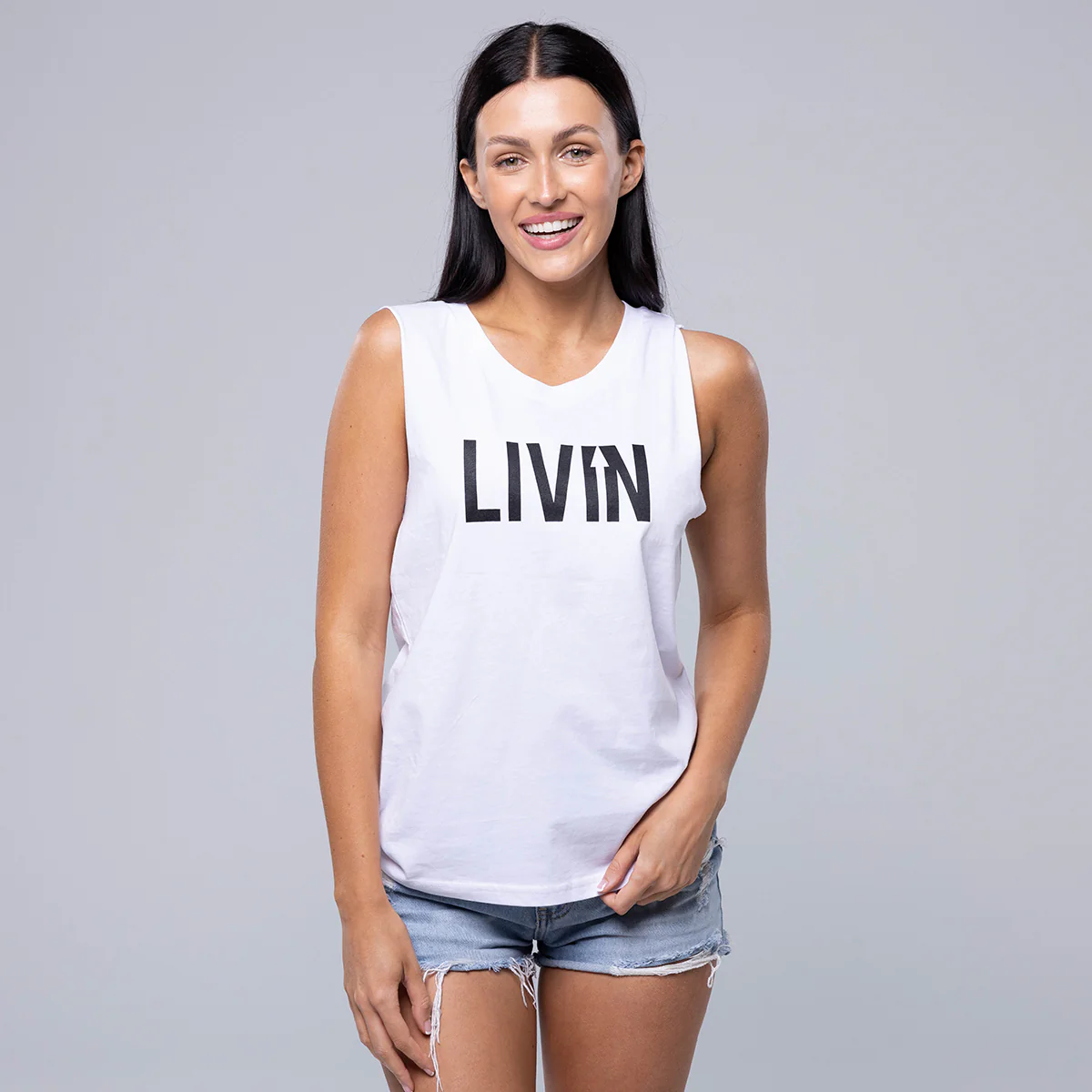 Basic Logo Tank Womens - Image 6