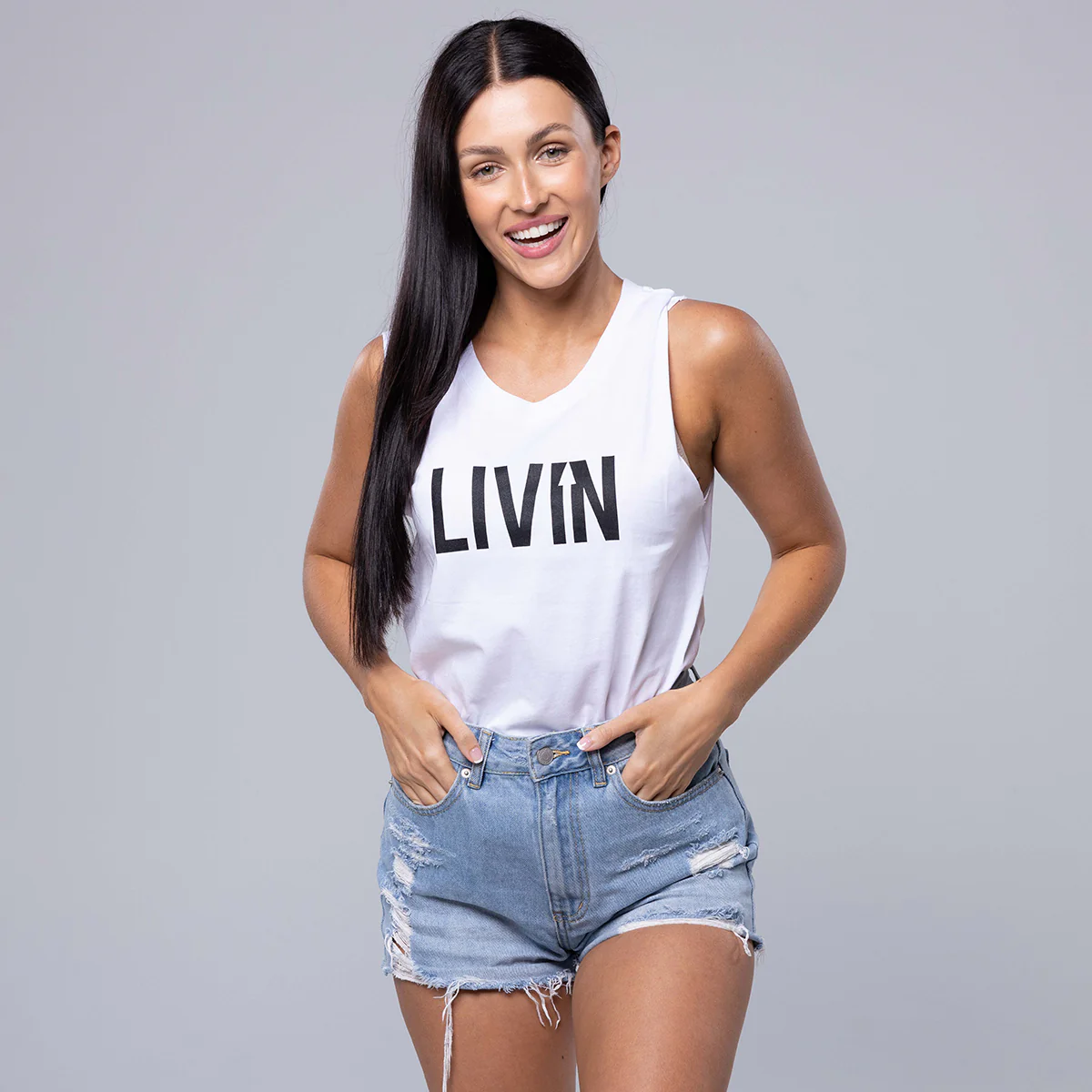 Basic Logo Tank Womens - Image 7