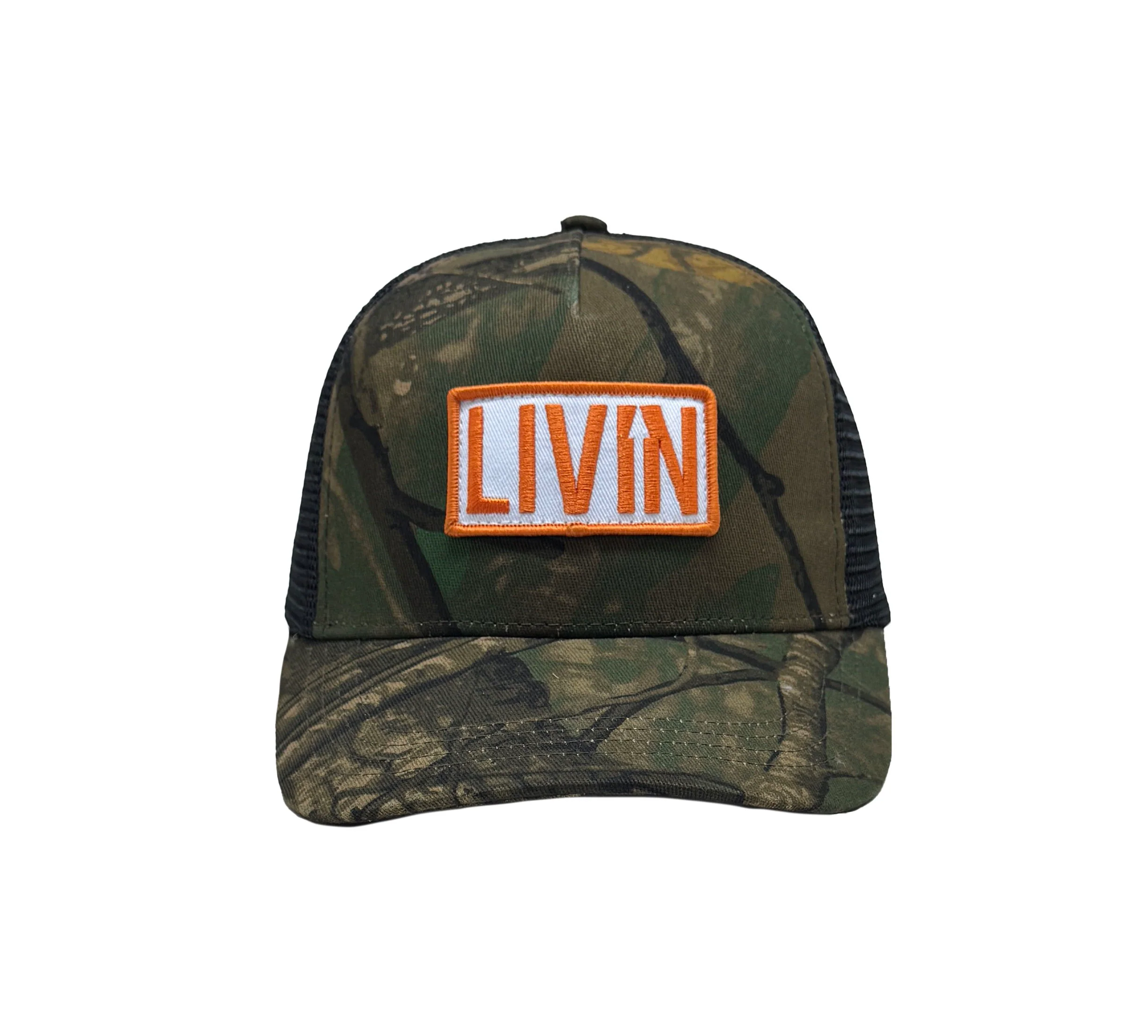 LIVIN Camo Trucker Cap - Image 5