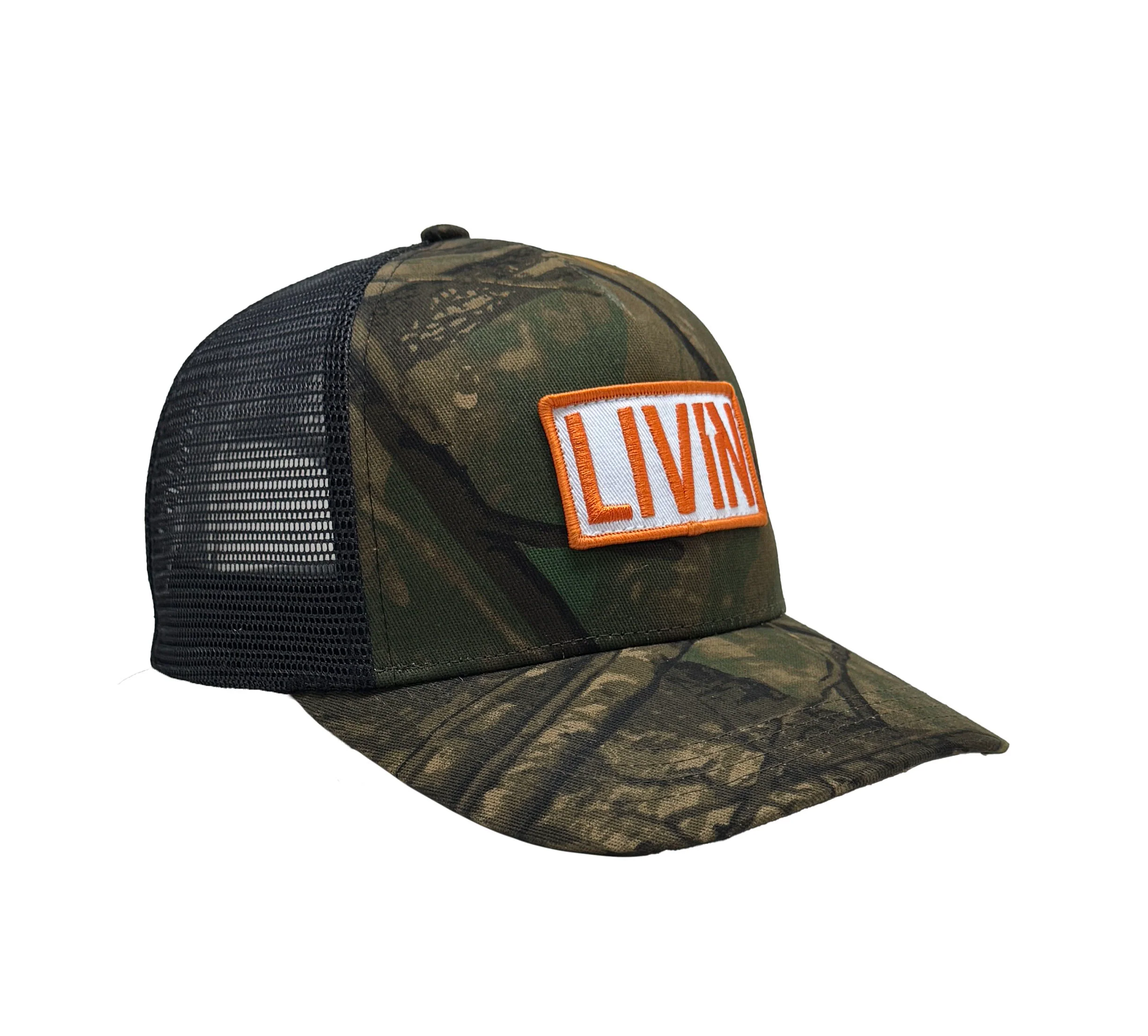 LIVIN Camo Trucker Cap - Image 6
