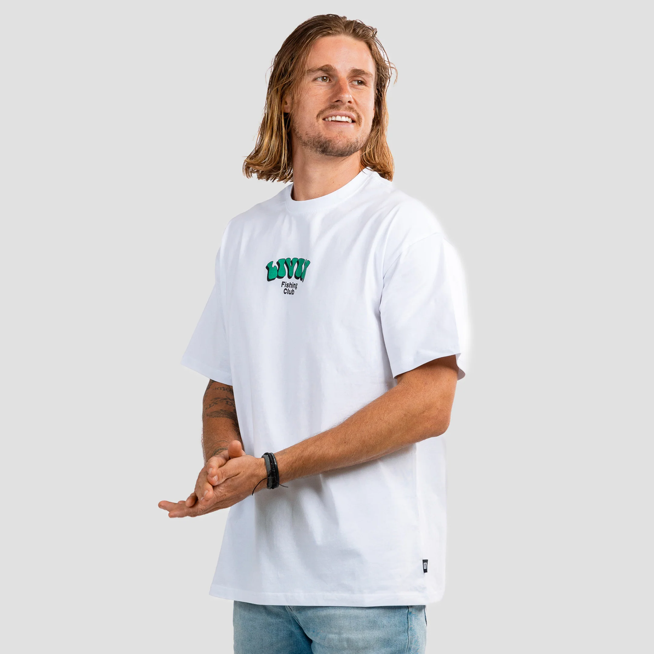 LIVIN Fishing Club Tee - Image 4