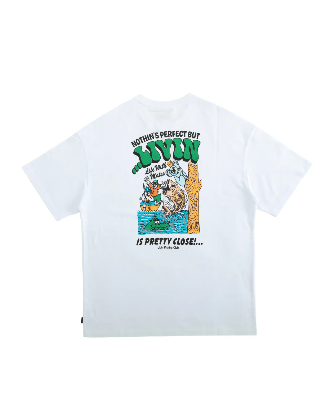 LIVIN Fishing Club Tee - Image 5