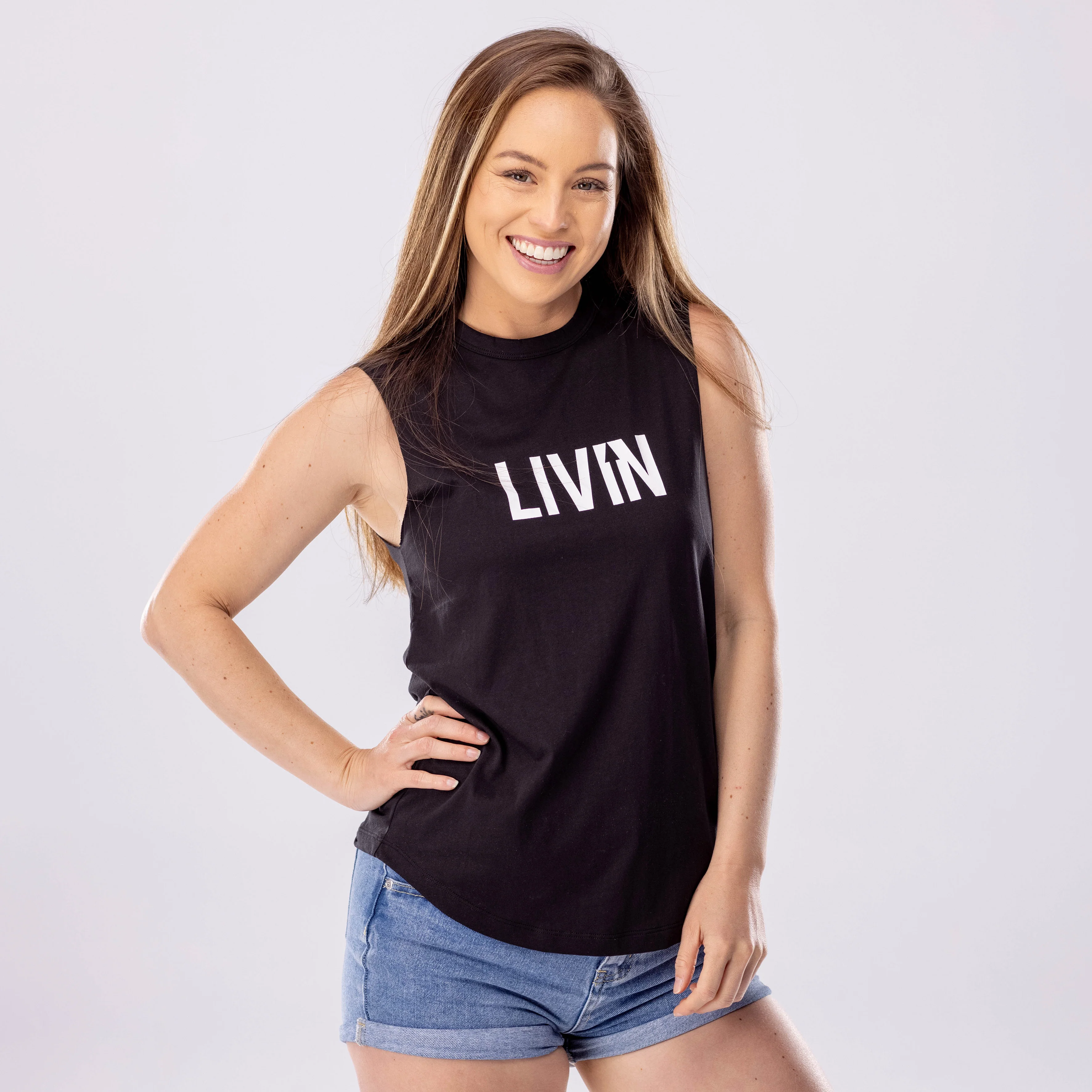 Basic Logo Tank Womens - Image 7